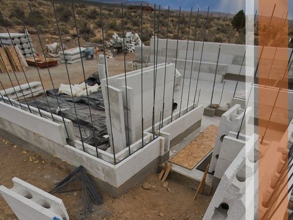 Concrete forming layout