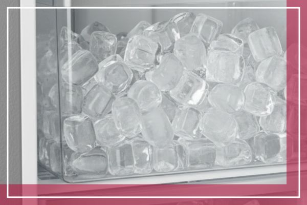 ice in ice maker