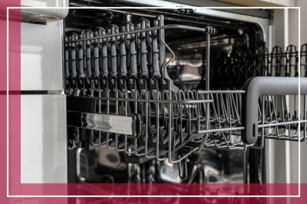 open dishwasher