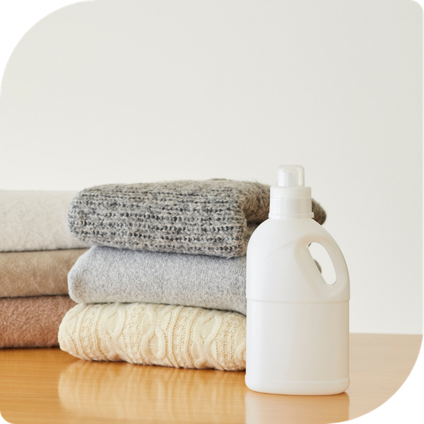 Laundry detergent bottle. Laundry detergent bottle.