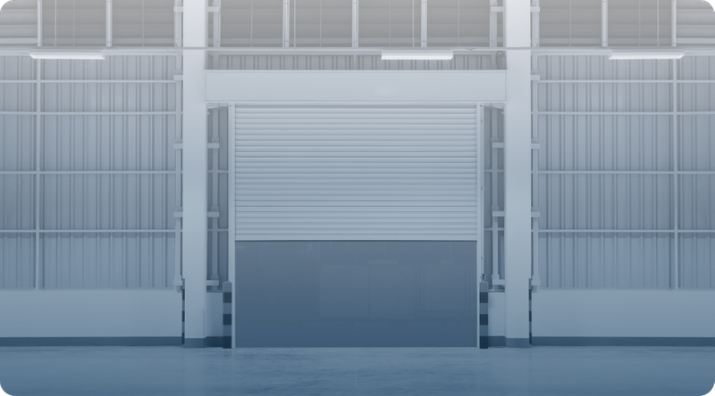 new commercial garage door replacement