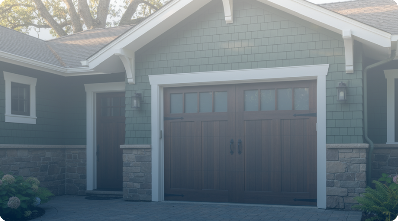 new garage door replacement for a residential property