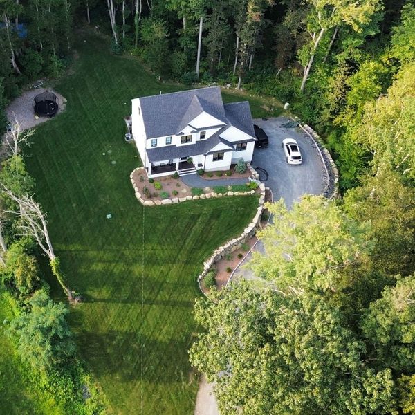 overhead view of the house Signs Your Lawn Needs Fertilization 2.jpg