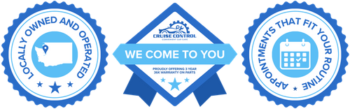 Locally owned and operated, We come to you, Appointments that fit your routine