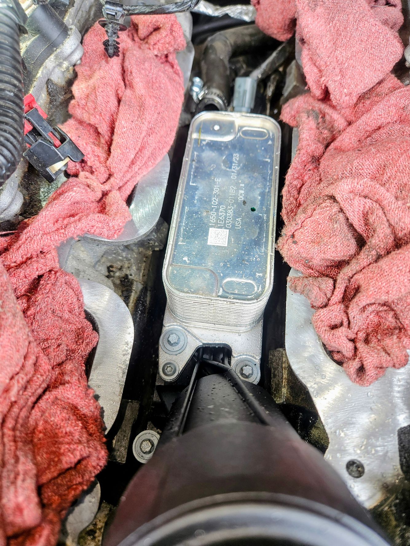 Chrysler Oil Cooler Replacement Mobile Mechanic Puyallup WA