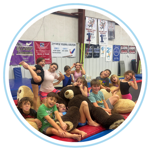 kids having fun at SOAR Gymnastics