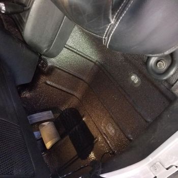line-x floor liner as interior truck accesories by line-x of macon