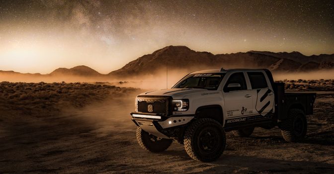 Truck in Desert