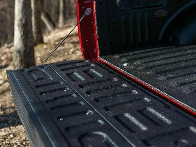 black linex truck bed lining