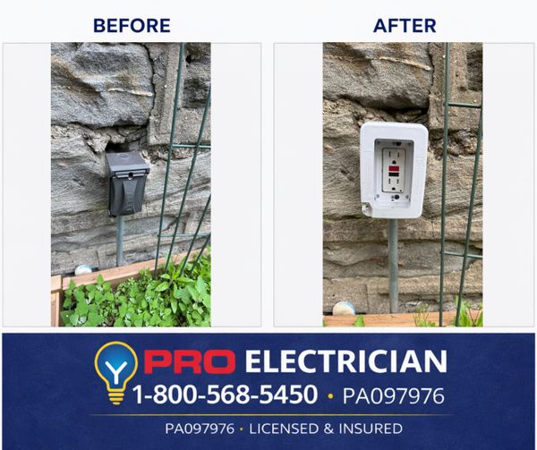 outdoor outlet box