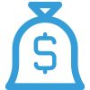 bag of cash icon bag of cash icon