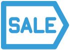 sale sign icon sale sign icon