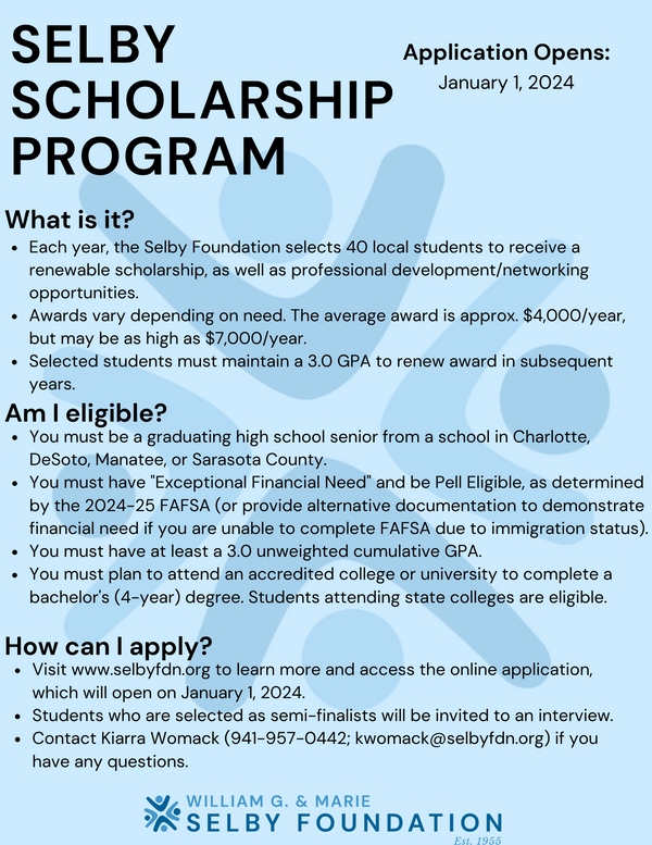 Selby Scholarship Flyer (2023-24).png