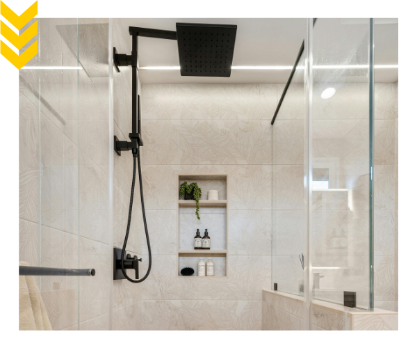 modern tiled shower modern tiled shower