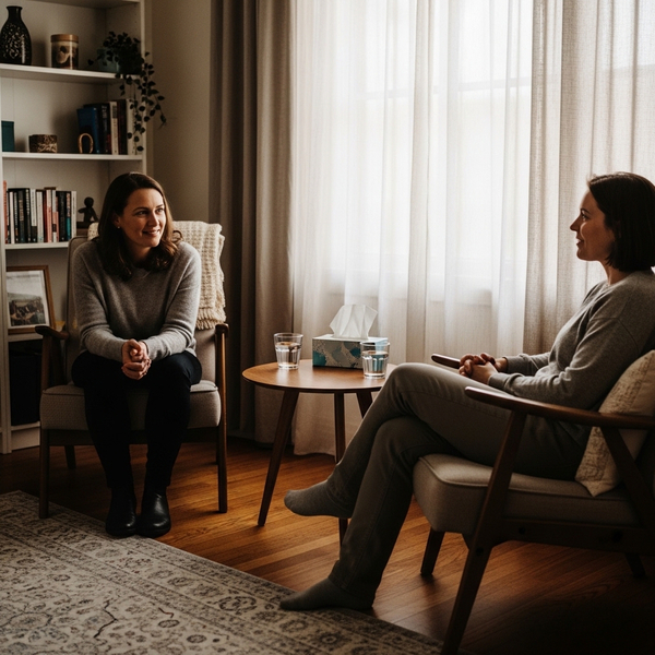 a safe therapy session