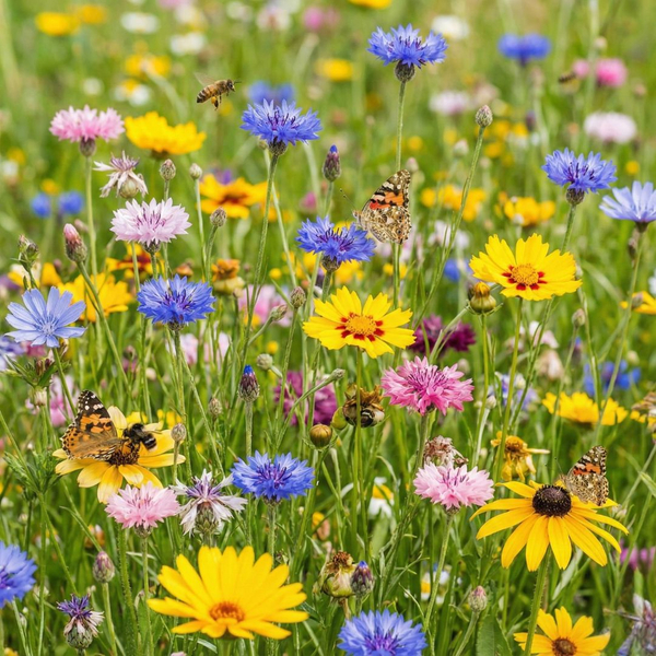 field of flowers