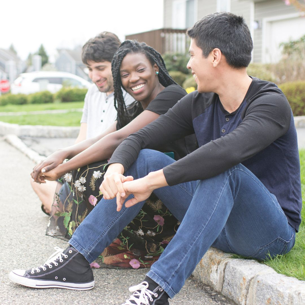 young people outdoors