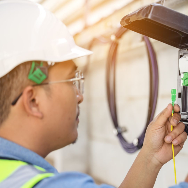 electrician at work