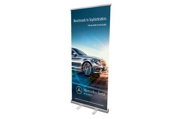 Mercedes-Benz vertical banner