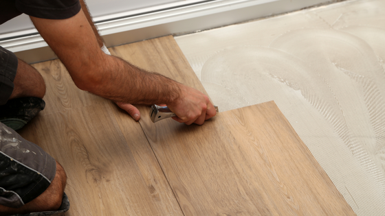 installing vinyl flooring