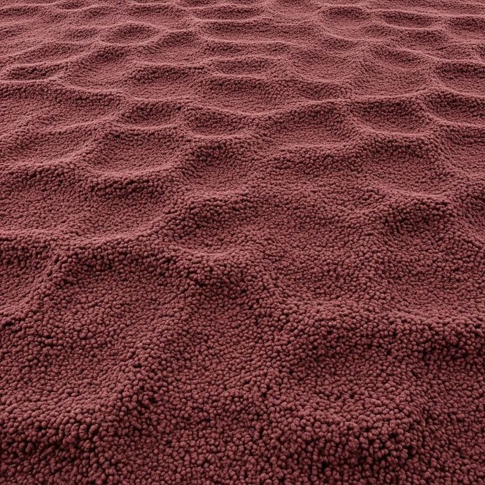 Lumpy and uneven carpet surface underfoot Lumpy and uneven carpet surface underfoot