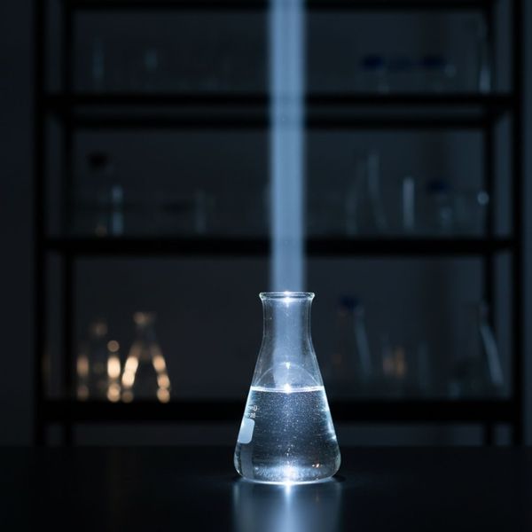 Light on glass