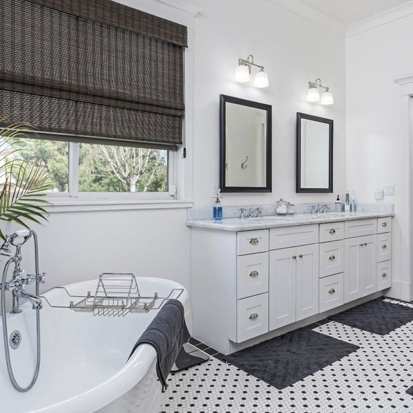 Clean bathroom