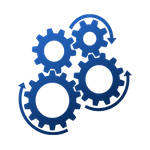 icon of gears turning