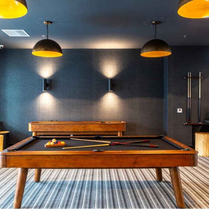 game room, billiards