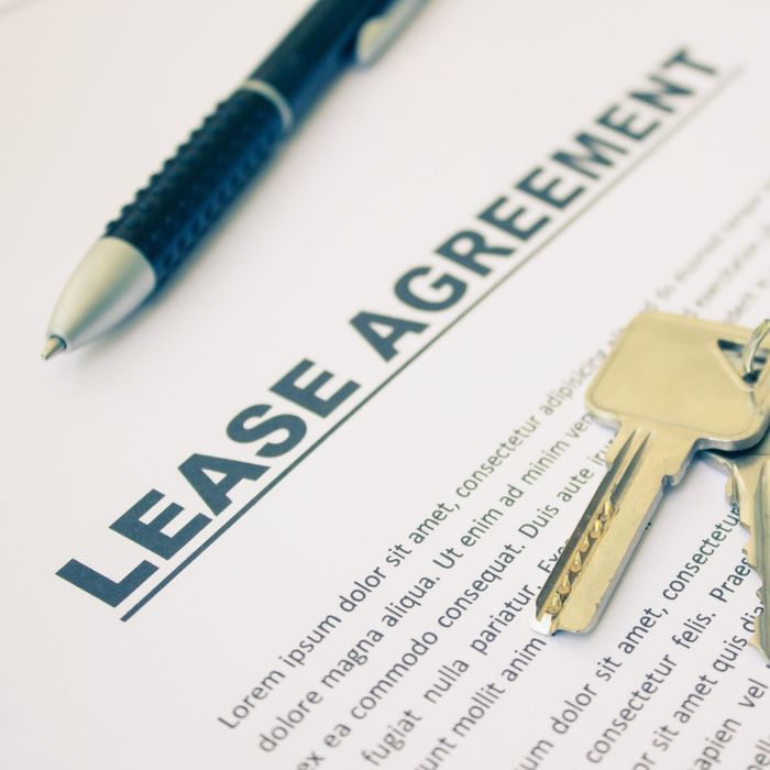 Lease agreement. 