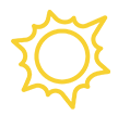 Icon of a sun