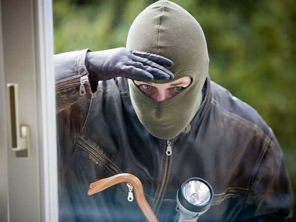 burglar looking in window