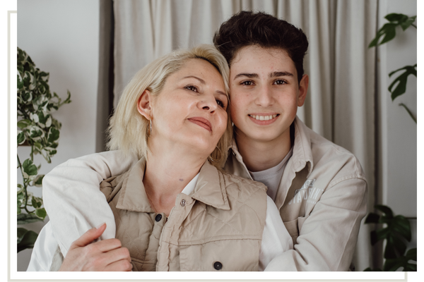 mother and son mother and son