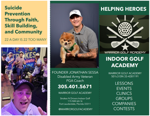 Warrior Golf Academy Brochure – Healing, Skill-Building, Employment