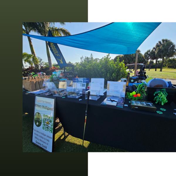 table at an event