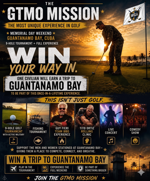 Win a Trip to The GTMO Mission Memorial Day Golf Event at Guantanamo Bay