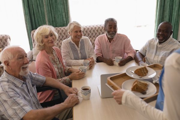 Seniors hanging out