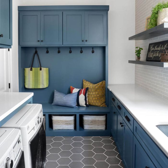 calming laundry room