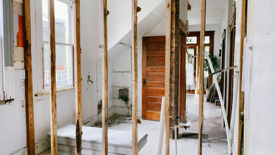home renovation in progress