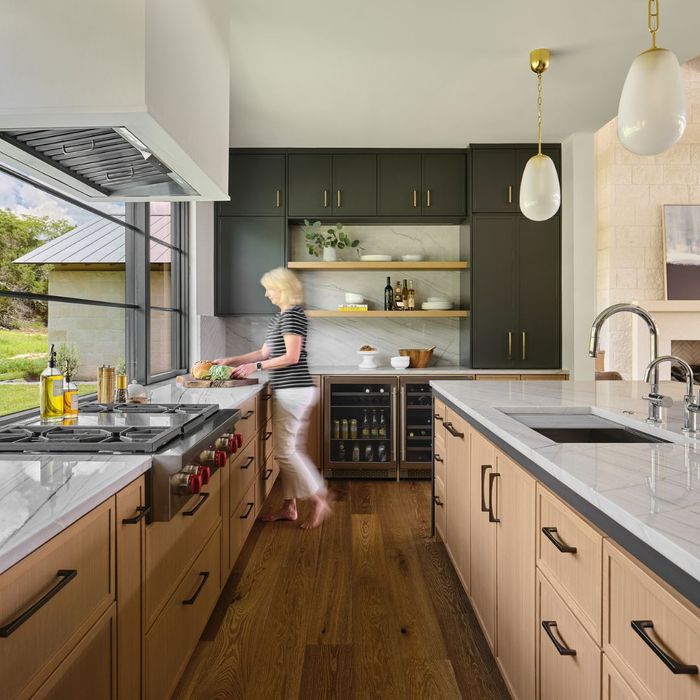 kitchen with stone countertops