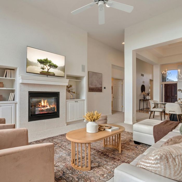 beautifully designed living room