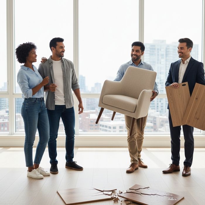 choosing furniture 
