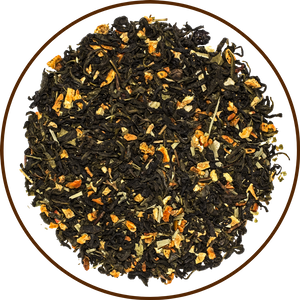 dark tea leaves