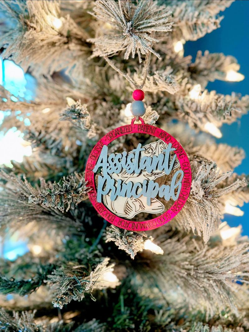 custom cut ornament