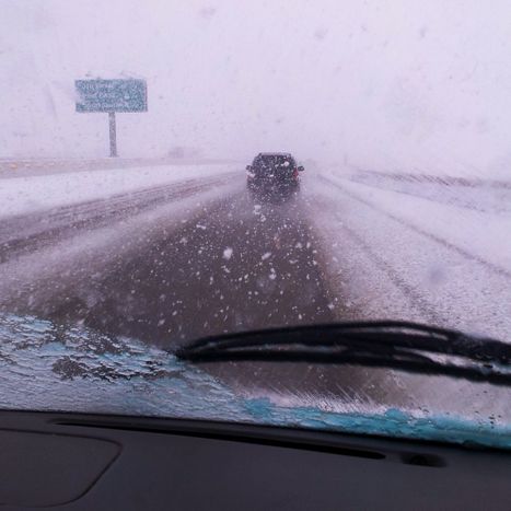 image of a snowstorm