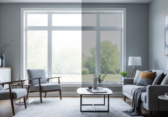 Window Film Comparison: Untreated vs. Treated