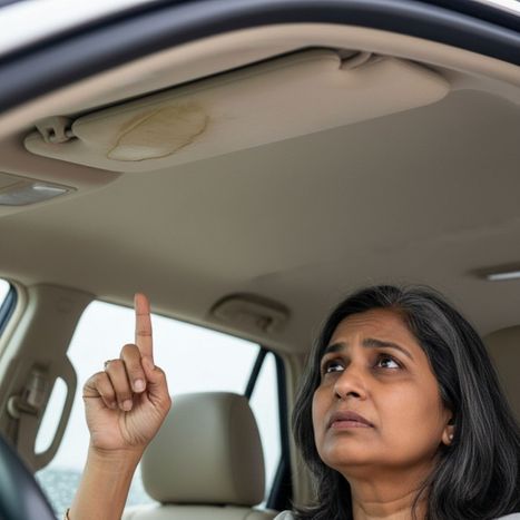 woman pointing at went headliner