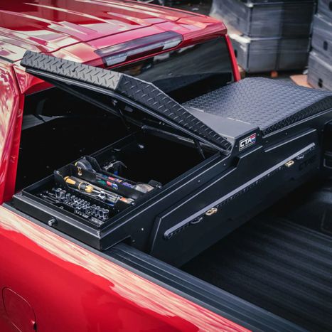 image of a truck tool box