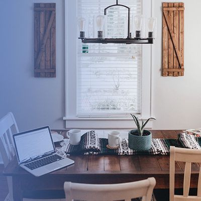 window with white trim