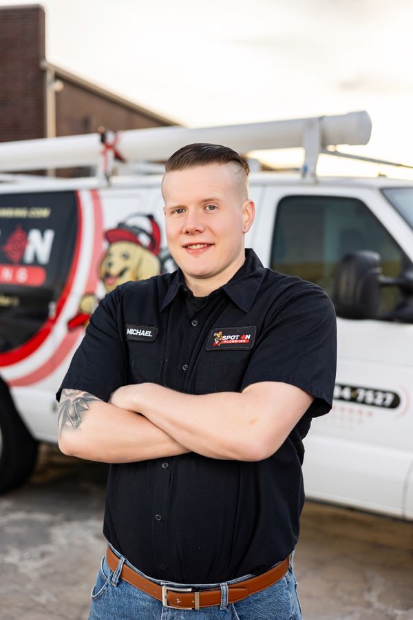 Michael with Van